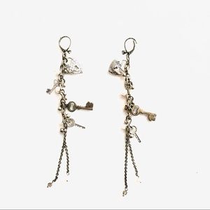Betsey Johnson dangle earrings